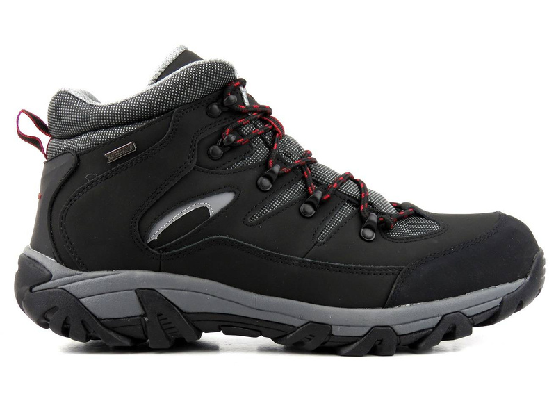 Trekkingi męskie z membraną - VEMONT 2014C, czarne (duże rozmiary: 47, 48, 49)