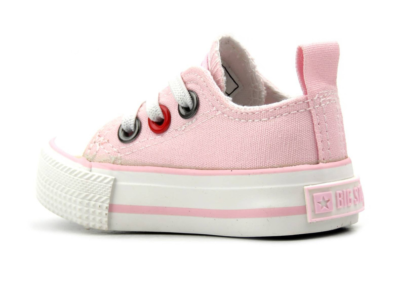 Trampki dziecięce, buty sportowe Big Star HH374197, różowe