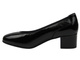 Czółenka damskie ze skóry lakierowanej - MACIEJKA P7223-01/00-7, czarne