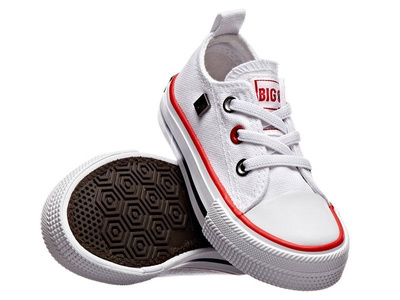 Trampki dziecięce, buty sportowe Big Star HH374193, białe