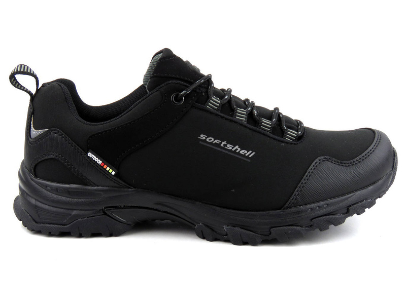 Trekkingi męskie - AMERICAN CLUB Softshell WT48/22, czarne