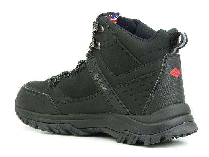 Trekkingi męskie ocieplone polarem - LEE COOPER 22-01-1412M, czarne