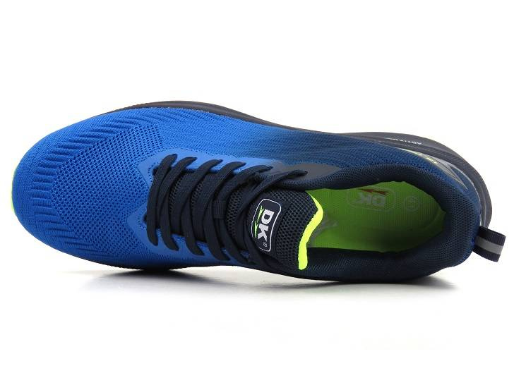 Lekkie sneakersy męskie, adidasy DK Activ Run VB16772, niebiesko-granatowe