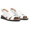 Skórzane sandały damskie białe Filippo DS4470/25