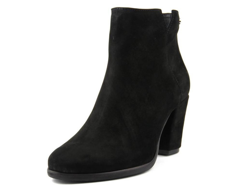 Eleganckie botki damskie na obcasie - Venezia 7380, czarne