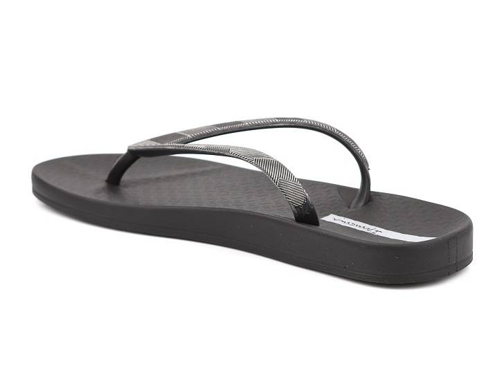 Japonki, klapki damskie sportowe Ipanema 83176, czarne