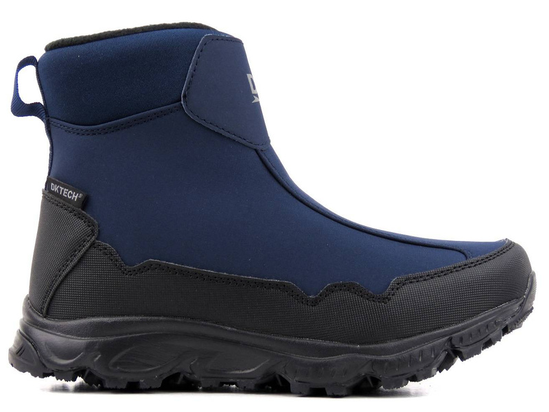 Śniegowce damskie DK TECH Soft Shell 2462, granatowe