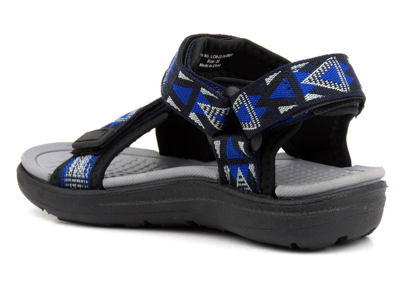 Sportowe sandały dziecięce Lee Cooper 22-34-0964K, granatowe