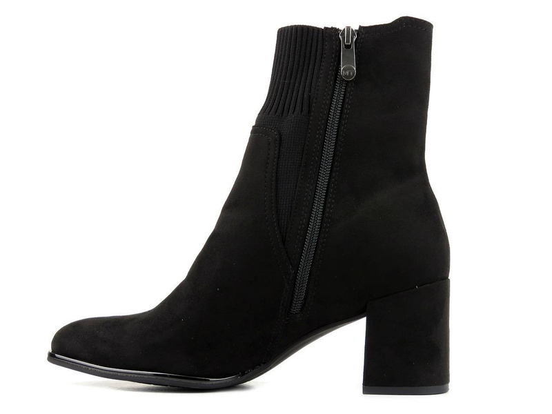 Botki, sztyblety damskie MARCO TOZZI 25352, czarne