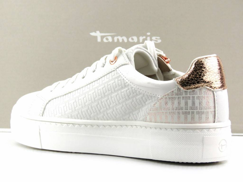 Sneakersy damskie TAMARIS 1-23313-20, białe