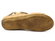 Lekkie sandały damskie z miękkiej skóry - HELIOS Komfort 205, jasnobrązowe 
