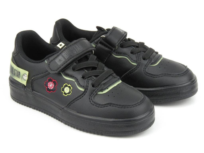 Buty sportowe dla dziewczynki - Big Star JJ374081, czarne