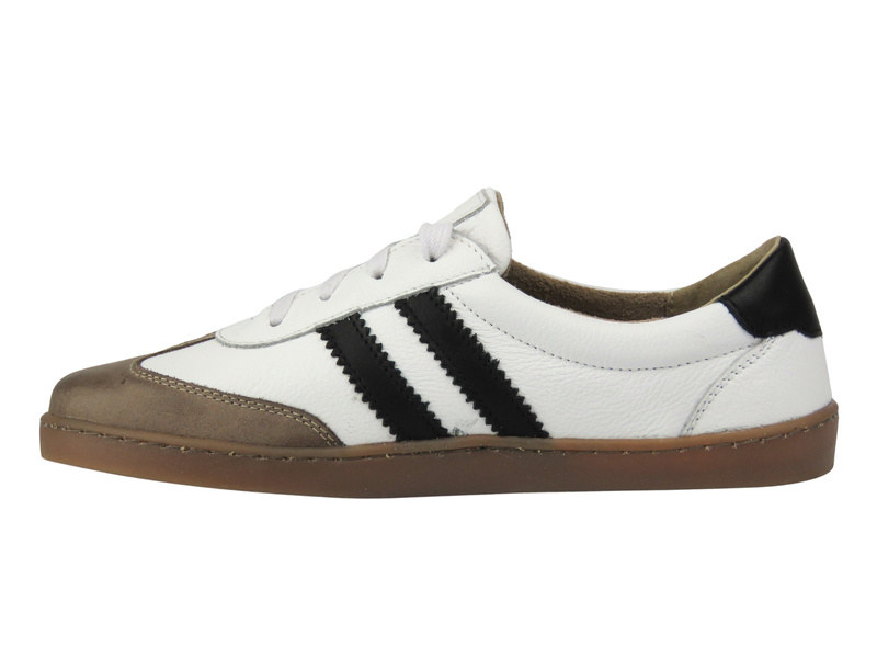 Damskie buty barefoot z naturalnej skóry Helios Komfort 469, białe PRZEDSPRZEDAŻ