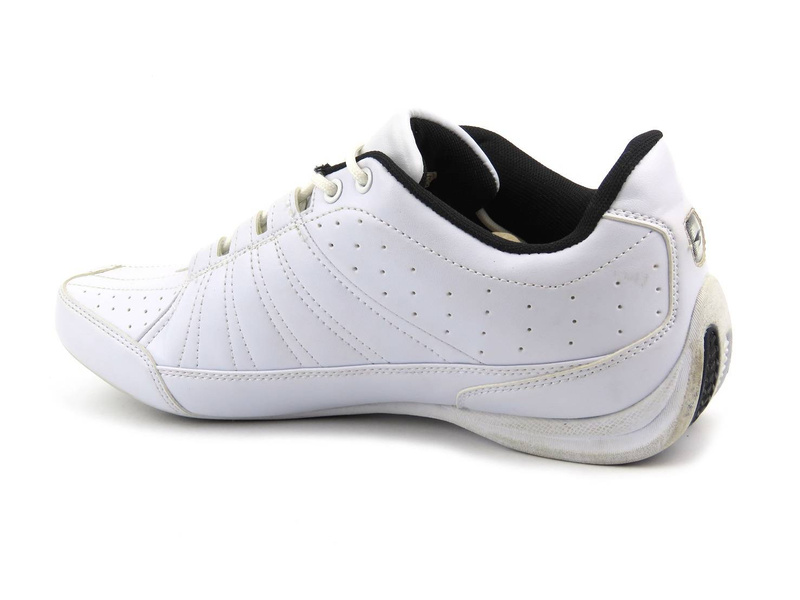 Buty sportowe męskie - AMERICAN CLUB 50855, białe, II gatunek