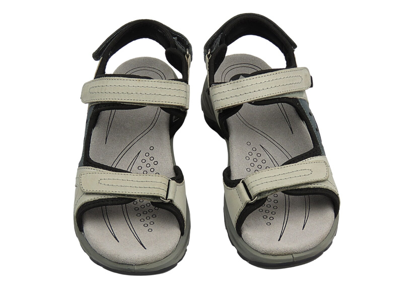 Sportowe sandały damskie Dr Brinkmann Trekking 710205-81, szare