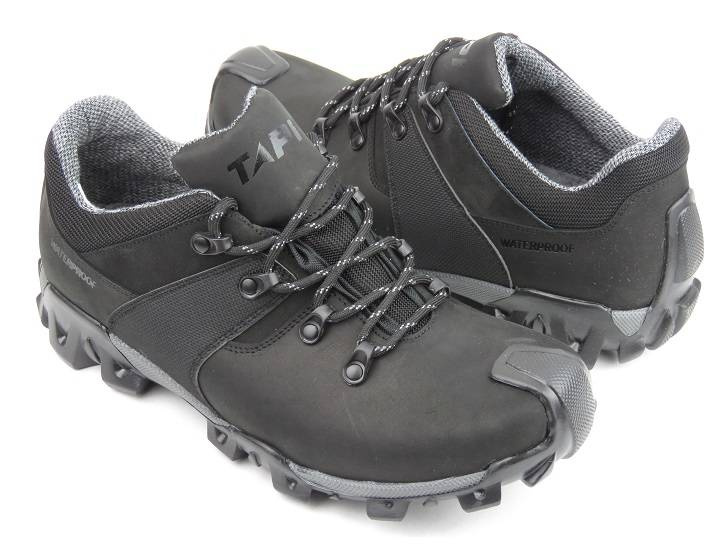 Trekkingi męskie z membraną WATERPROOF - TAPI J-2107, czarne