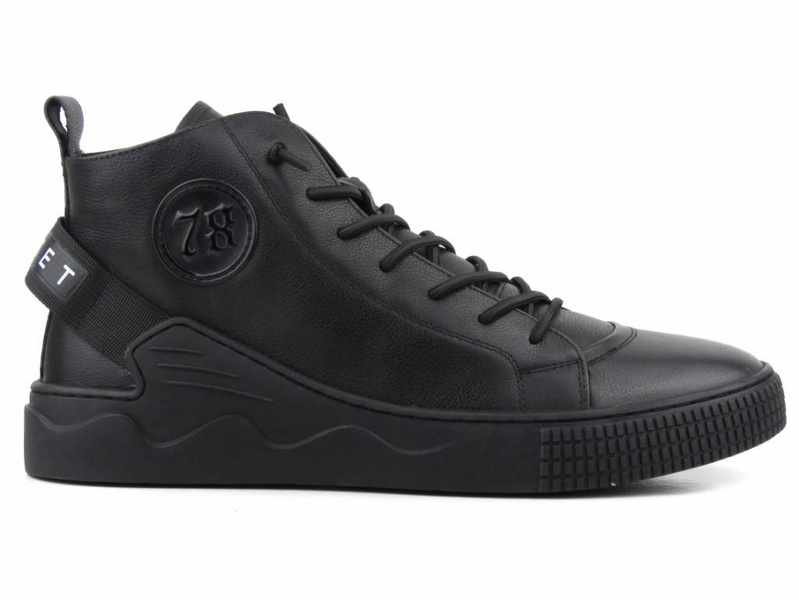 Sneakersy męskie, buty sportowe - JOHN DOUBARE LD1951, czarne