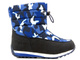 Śniegowce dziecięce z suwakiem - WOJTYŁKO 21033, granatowe