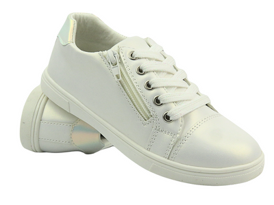 Trampki, buty sportowe dziecięce - Wojtyłko 23710, białe