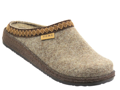 Kapcie damskie filcowe - Inblu NL-09, beżowe