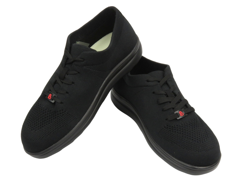 Sneakersy, buty sportowe męskie Berkemann 05550-999, czarne