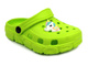 Klapki dziecięce, clogsy jasnozielone Realpaks D-301