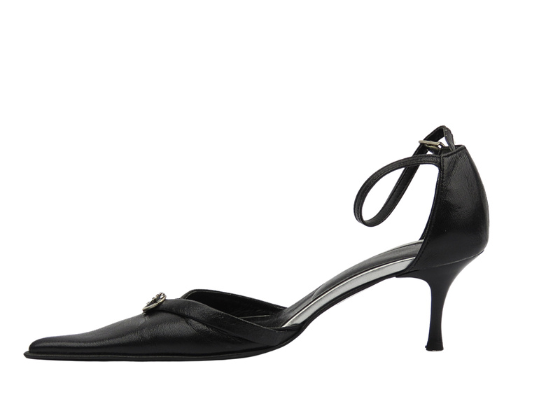 Czółenka damskie na szpilce czarne Vigo 167
