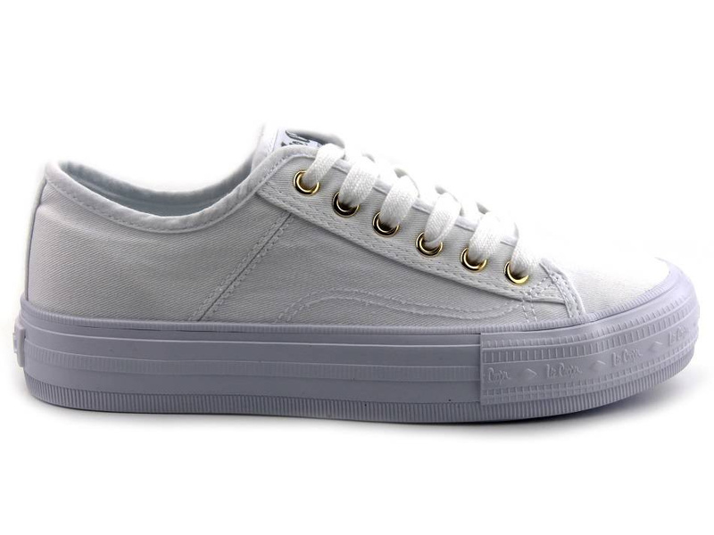 Trampki damskie Lee Cooper 21-31-0121L, białe