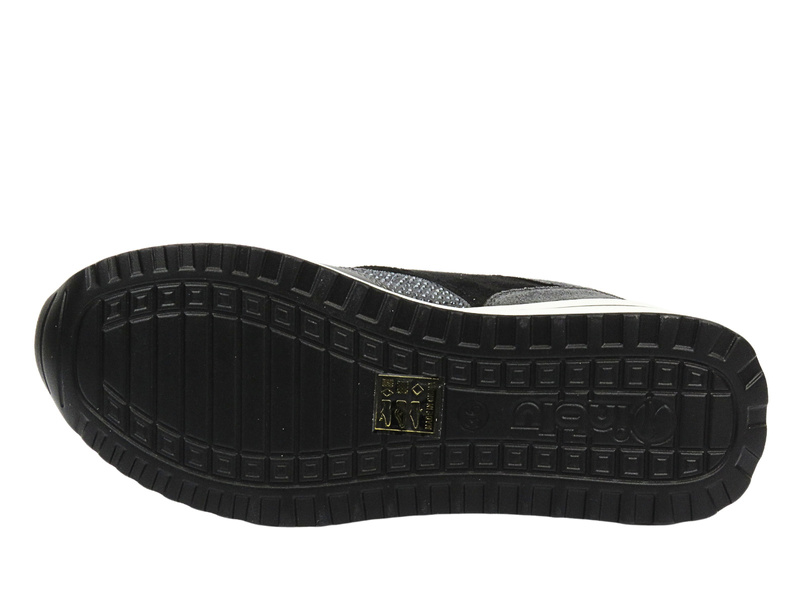 Sneakersy damskie z kryształkami szare INBLU IN-397