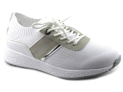 Przewiewne buty sportowe, sneakersy damskie Big Star HH274349, białe