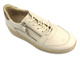 Skórzane sneakersy damskie - KAMPA N1007, beżowe