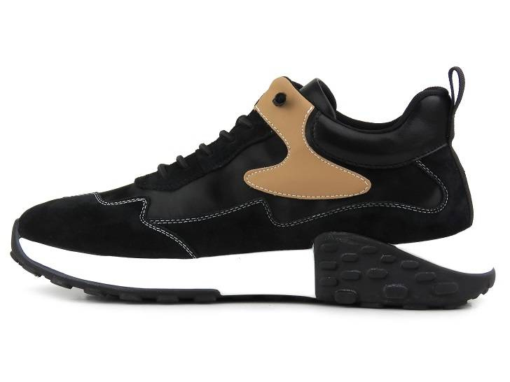 Sneakersy, buty sportowe męskie - JOHN DOUBARE 502, czarne