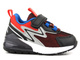 Buty sportowe chłopięce świecące - AMERICAN CLUB ES120/23, czarne
