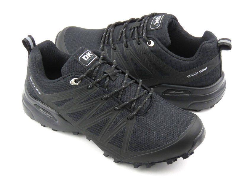 Buty męskie sportowe, adidasy do biegania - DK Speed Grip VB16795, czarne