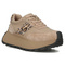 Skórzane sneakersy damskie beżowe Filippo DP6785/25