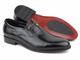 Eleganckie loafersy, półbuty męskie JOHN DOUBARE YGC-760-Z253-351-1, czarne