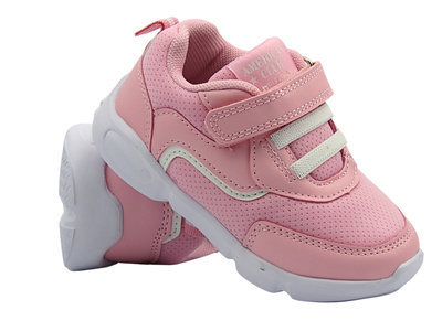 Buty dziecięce sportowe różowe American Club WT 105/22