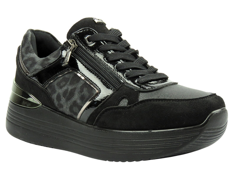 Wygodne półbuty damskie Inblu IN-466, czarne