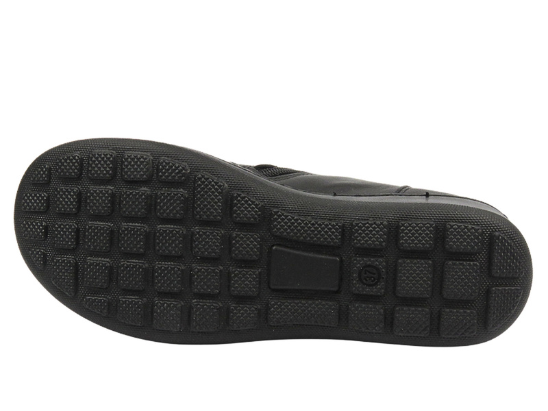 Wygodne Botki Damskie - AXEL Orthopedic 4488 Czarne Na Zamek