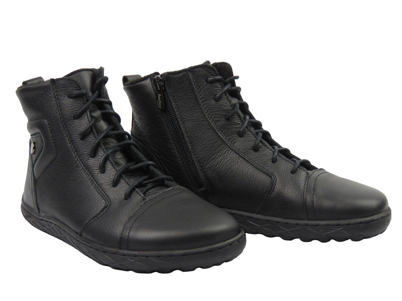 Wygodne botki damskie HELIOS 706, czarne