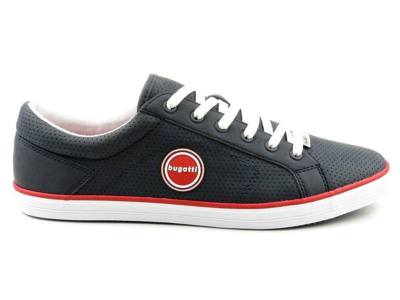 Trampki, buty męskie sportowe BUGATTI 321-50211-5000, granatowe