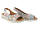 Wygodne sandały damskie Potocki 26-19408, multicolor – lekkie obuwie na koturnie