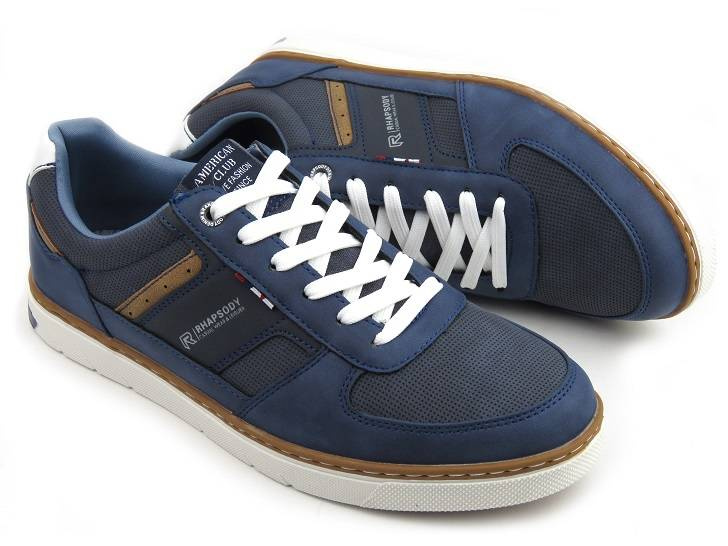 Buty męskie sportowe AMERICAN CLUB RH 78/22, granatowe