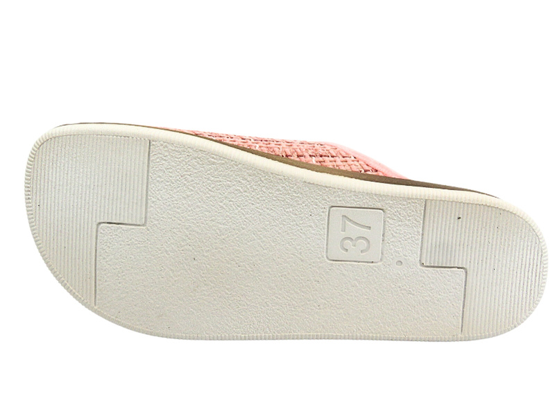 Miękkie kapcie damskie domowe Inblu CT-33, różowe