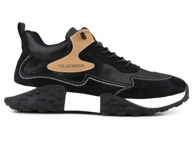 Sneakersy, buty sportowe męskie - JOHN DOUBARE 502, czarne