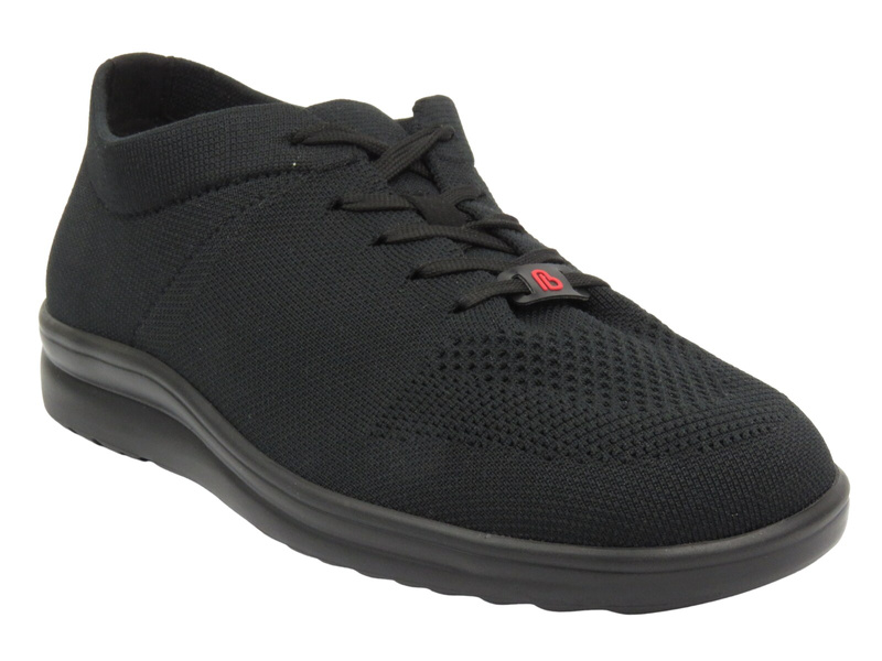 Sneakersy, buty sportowe męskie Berkemann 05550-999, czarne