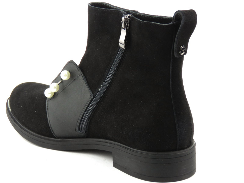 Eleganckie botki damskie NIK Giatoma Niccoli 0596, czarne