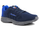 Buty męskie sportowe z siateczkowej tkaniny - DK  SA605122, granatowe