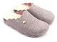 Ciepłe kapcie damskie z futerkiem w środku - GENUINS G103991, różowe