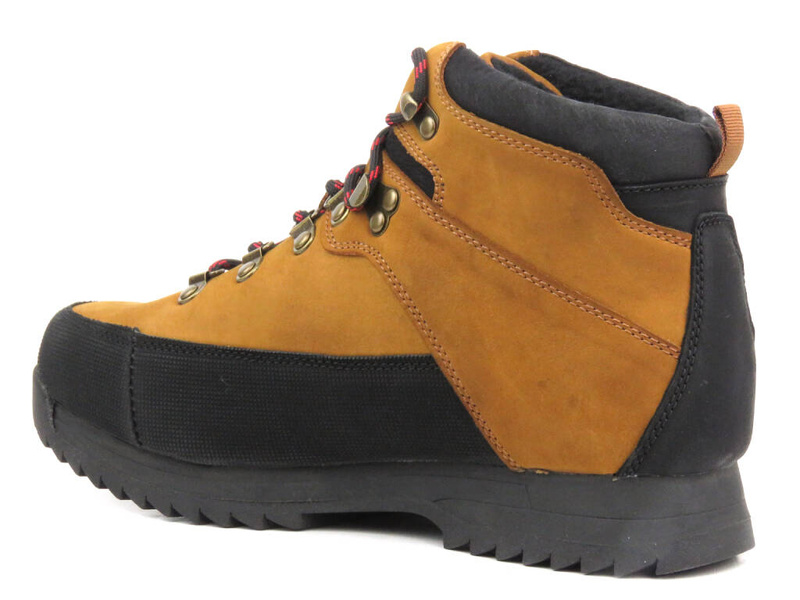 Trekkingi, buty zimowe męskie z ciepłą wyściółką - AMERICAN CLUB CY 92/23, brązowe